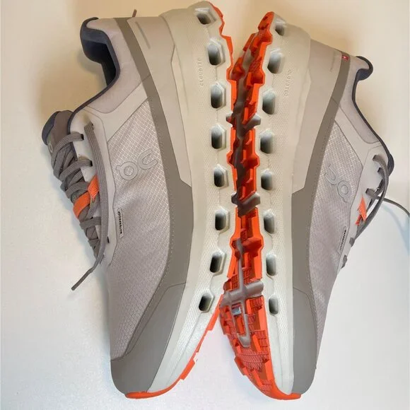 On Cloudvista 2 Waterproof Mens 11 Trail Running Shoes Pearl Ice 3ME30142531 - Picture 6 of 11